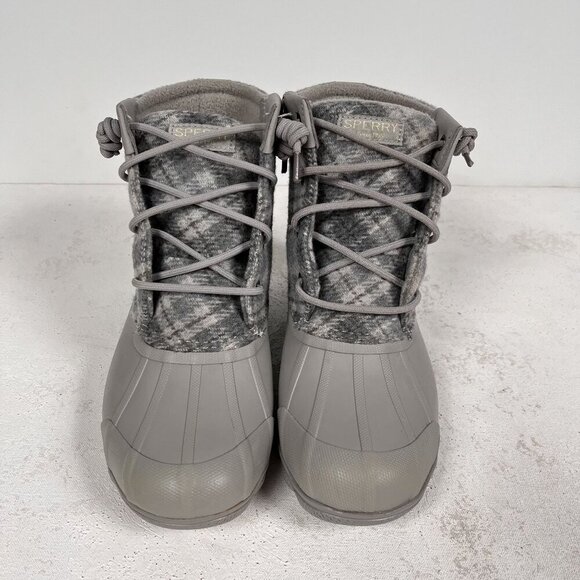 Sperry Top-Sider Gray Duck Boot Size 6 - Picture 3 of 9